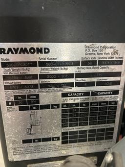 Wire Guided Raymond Order Picker Model 560-opc30tt