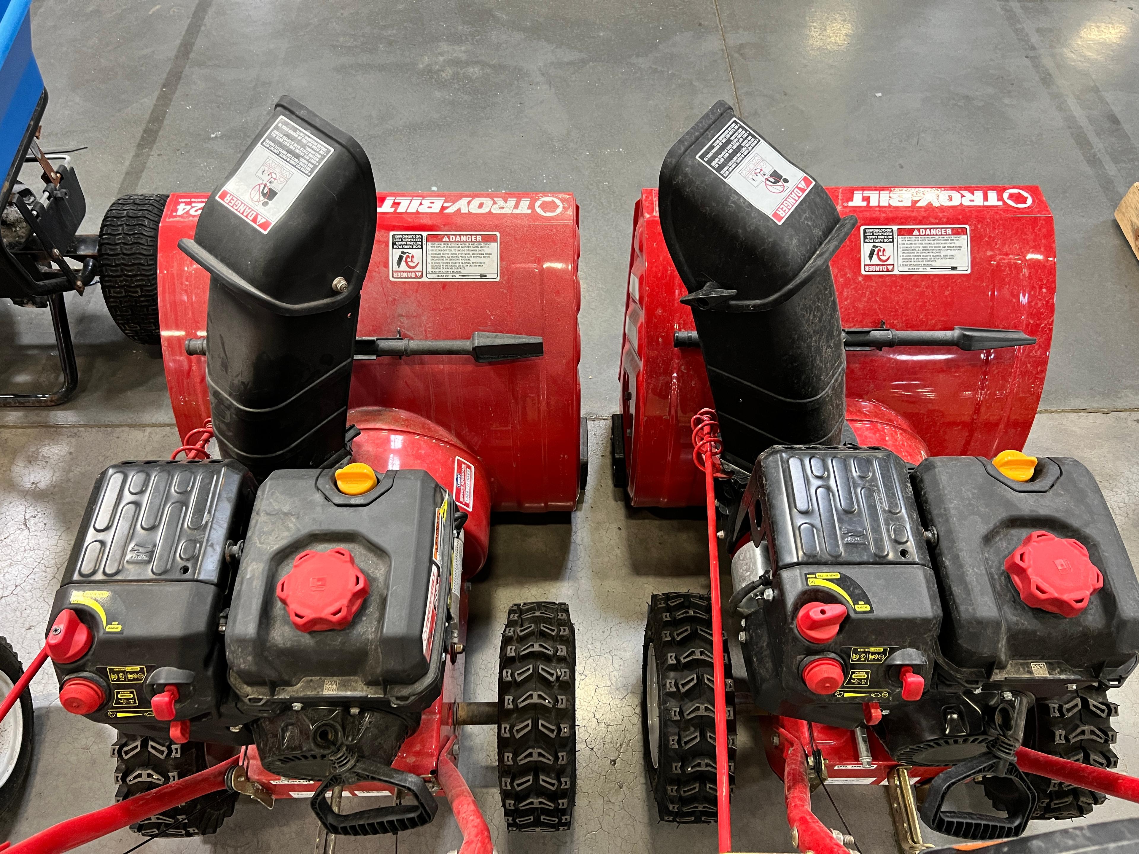 Troy-built Snow Blowers And Salt Spreader Package