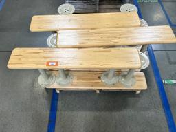 Locker Room Style Benches