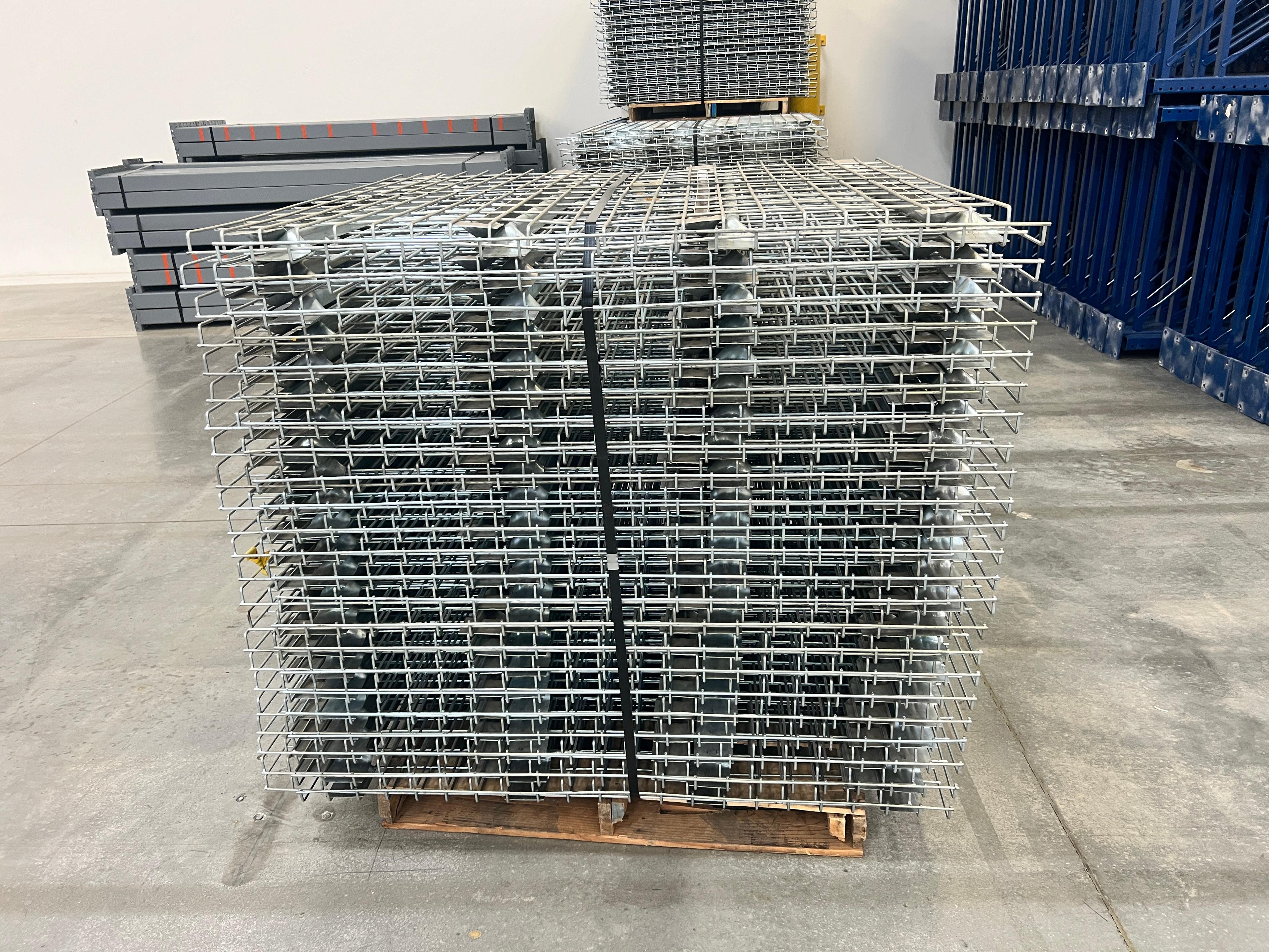 Pallet Rack Wire Deck 48" X 52" Flared