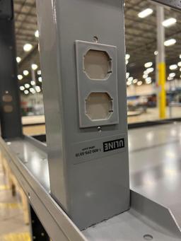 ULINE Heavy Duty Adjustable Height Workstation Table