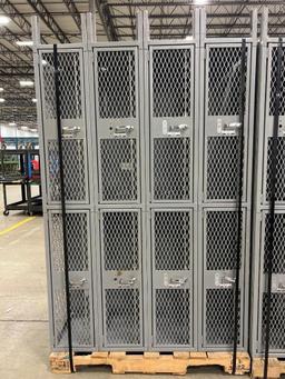 Lyon Double Tier Ventilated Lockers