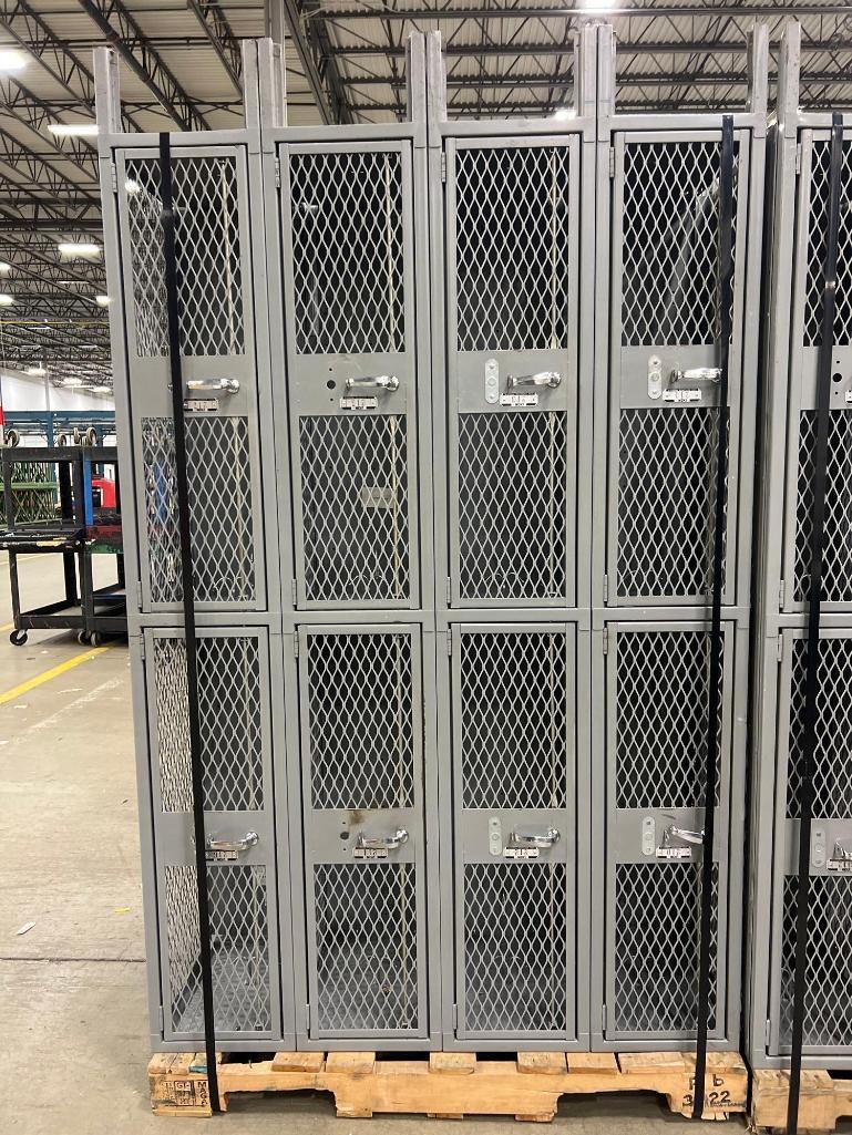 Lyon Double Tier Ventilated Lockers