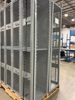 Lyon Double Tier Ventilated Lockers