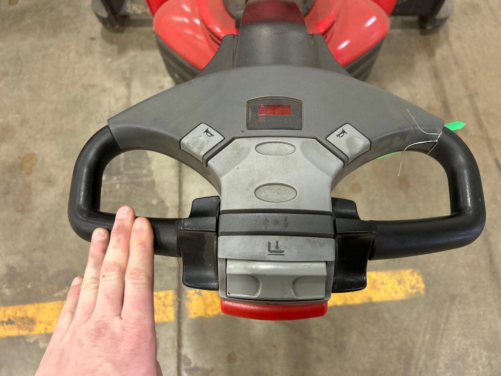 2013 Raymond Electric Walkie Straddle Stacker, Model RAS25, w/Battery