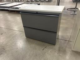 Filing Cabinet 2 Compartment 32" x 18" x 28"
