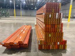 144" x 6" Mecalux Teardrop Beams