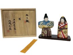 Hina and Hinamatsuri Hina Dolls and Japanese Praying Statue