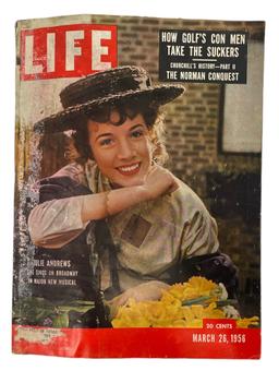 Vintage LIFE Magazines, Dolly Parton Concert Portfolio, and Saturday Evening Post