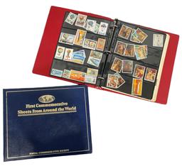 Vintage International Stamps Collection