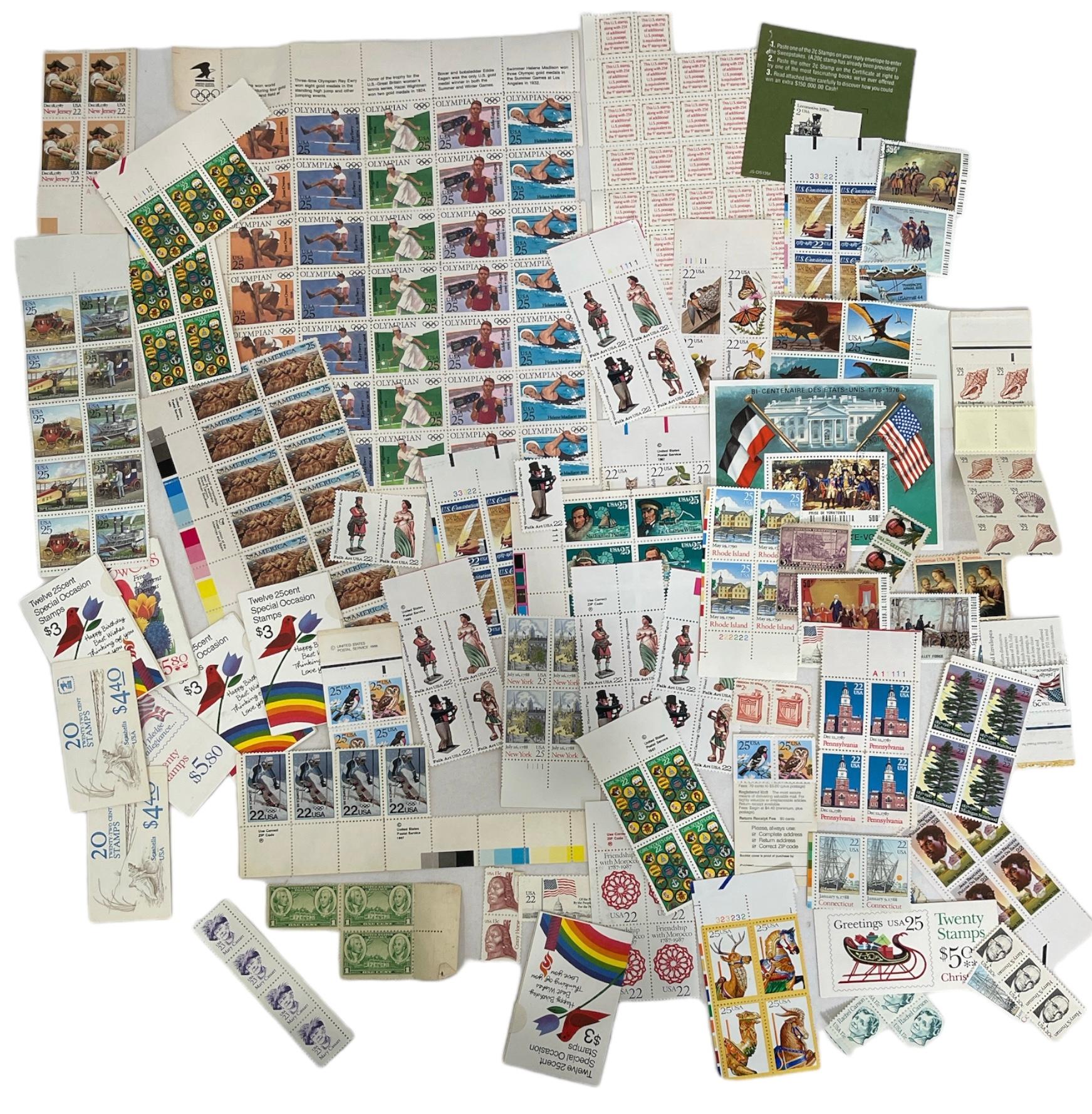 Vintage International Stamps - History Collection