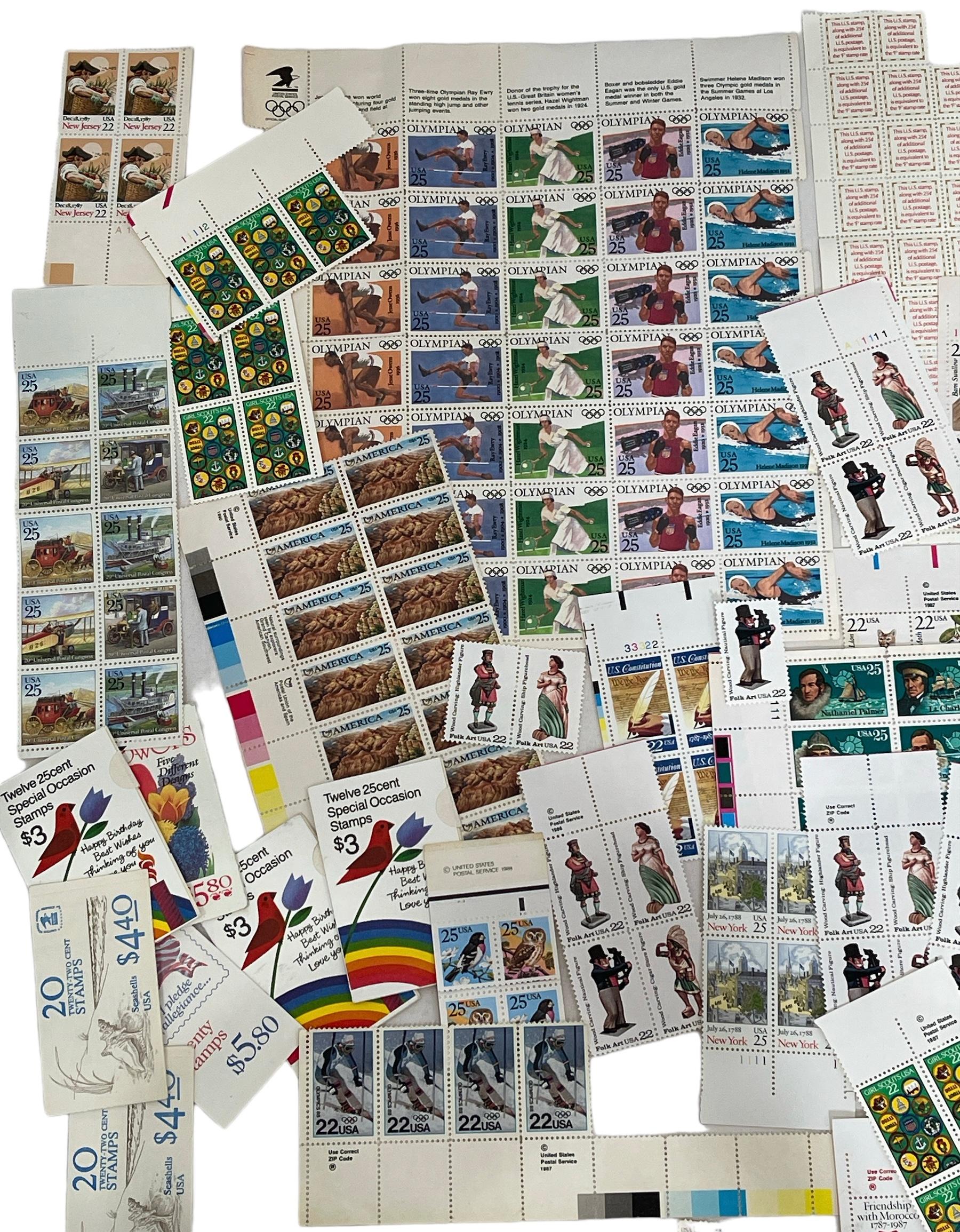 Vintage International Stamps - History Collection