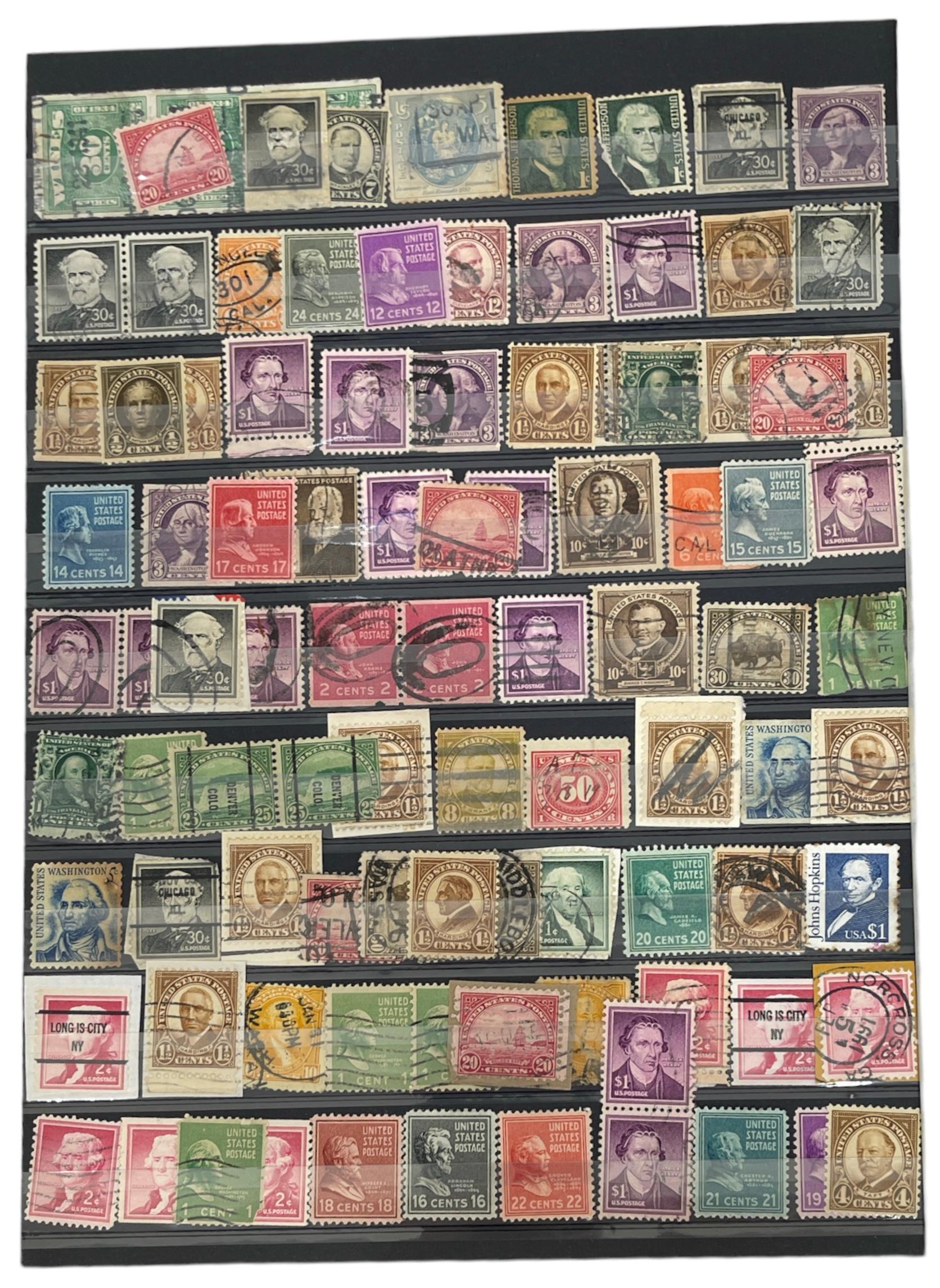 Vintage International Stamps - History Collection