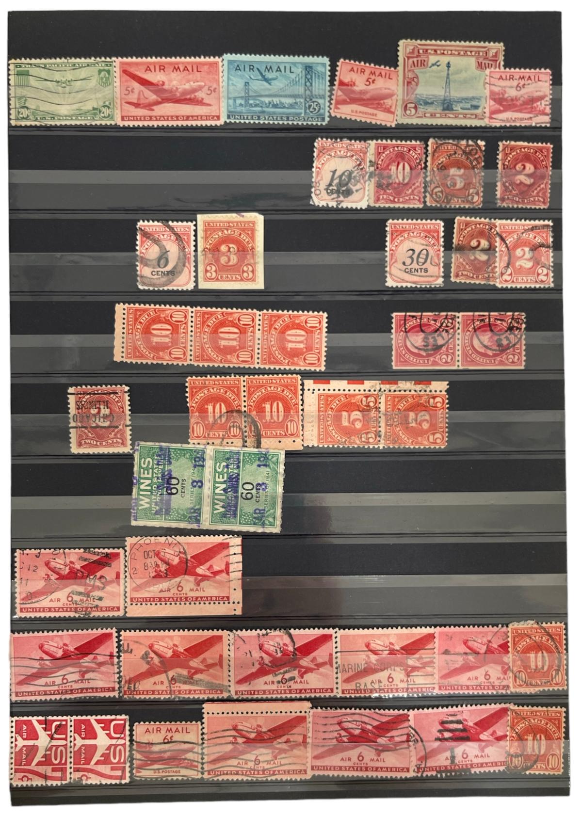 Vintage International Stamps - History Collection