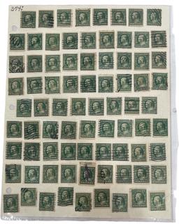 Vintage United State of America Stamp Collection