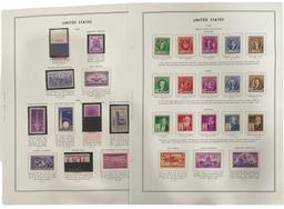 Vintage United State of America Stamp Collection