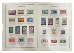 Vintage United State of America Stamp Collection