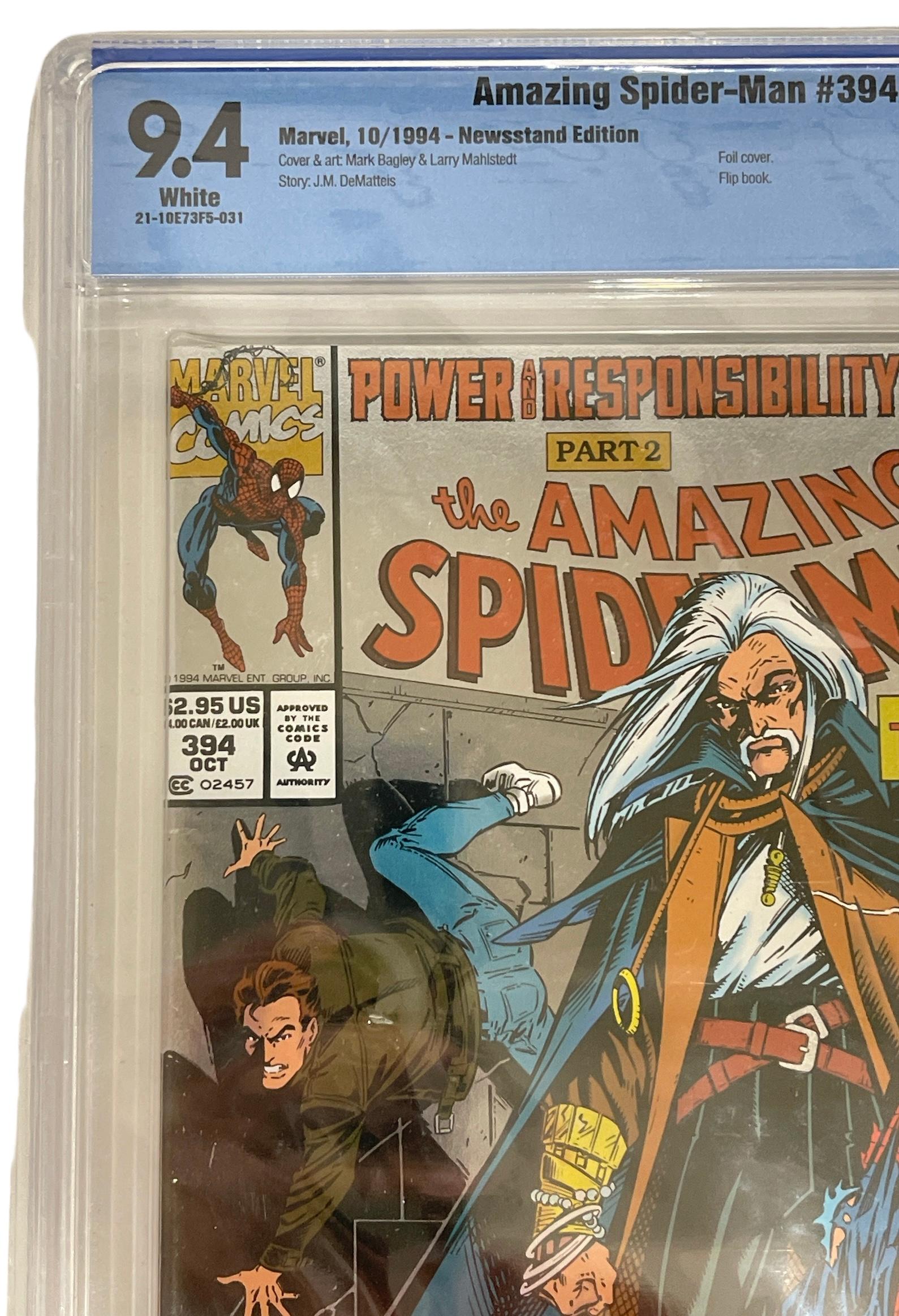 Marvel Comics - Amazing Spider-Man No.394 - CGC 9.4