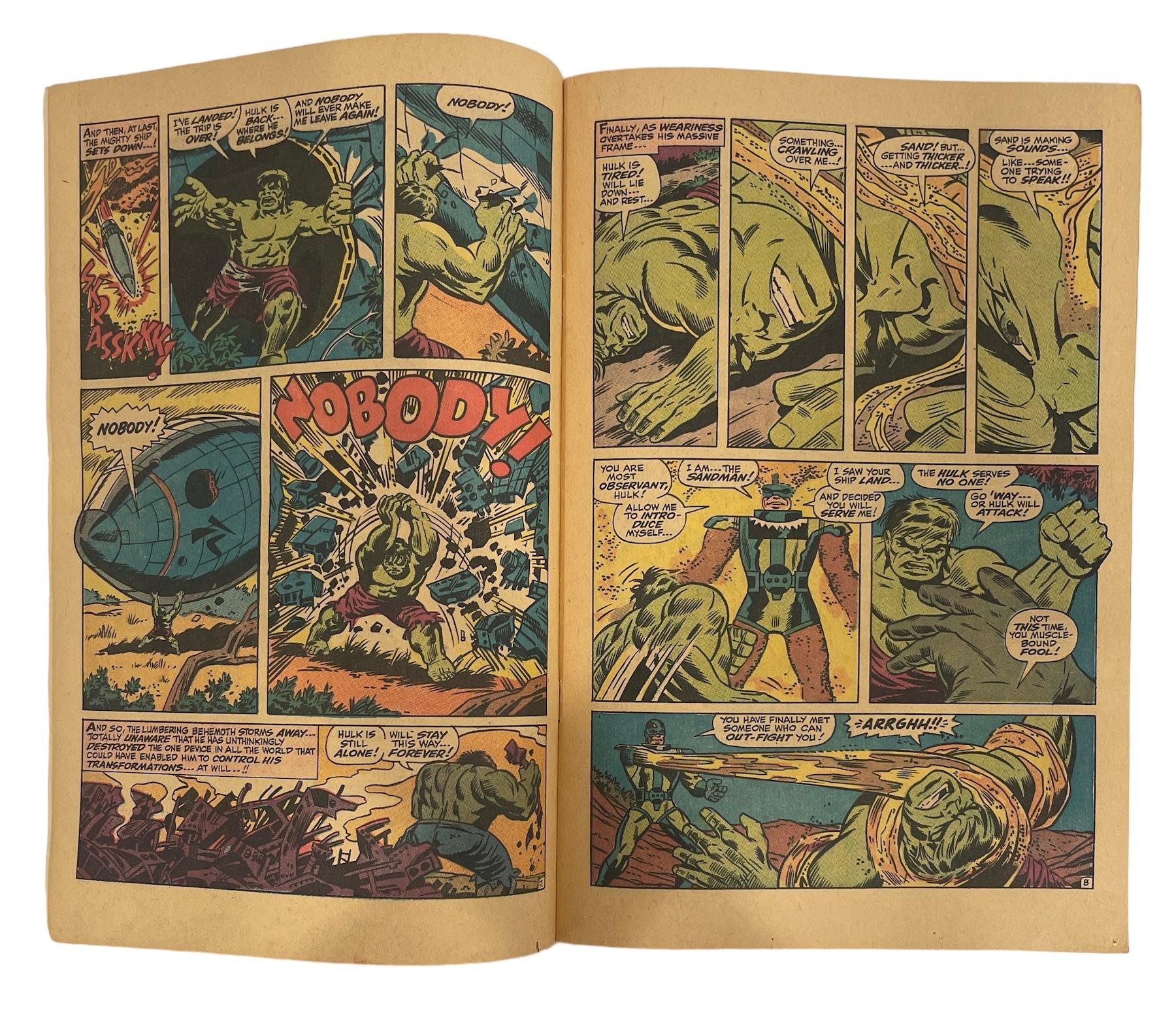 Vintage Marvel Comics - The Incredible Hulk Series No.113 and No.212