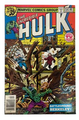 Vintage Marvel Comics - The Incredible Hulk Series No.256 and No.234