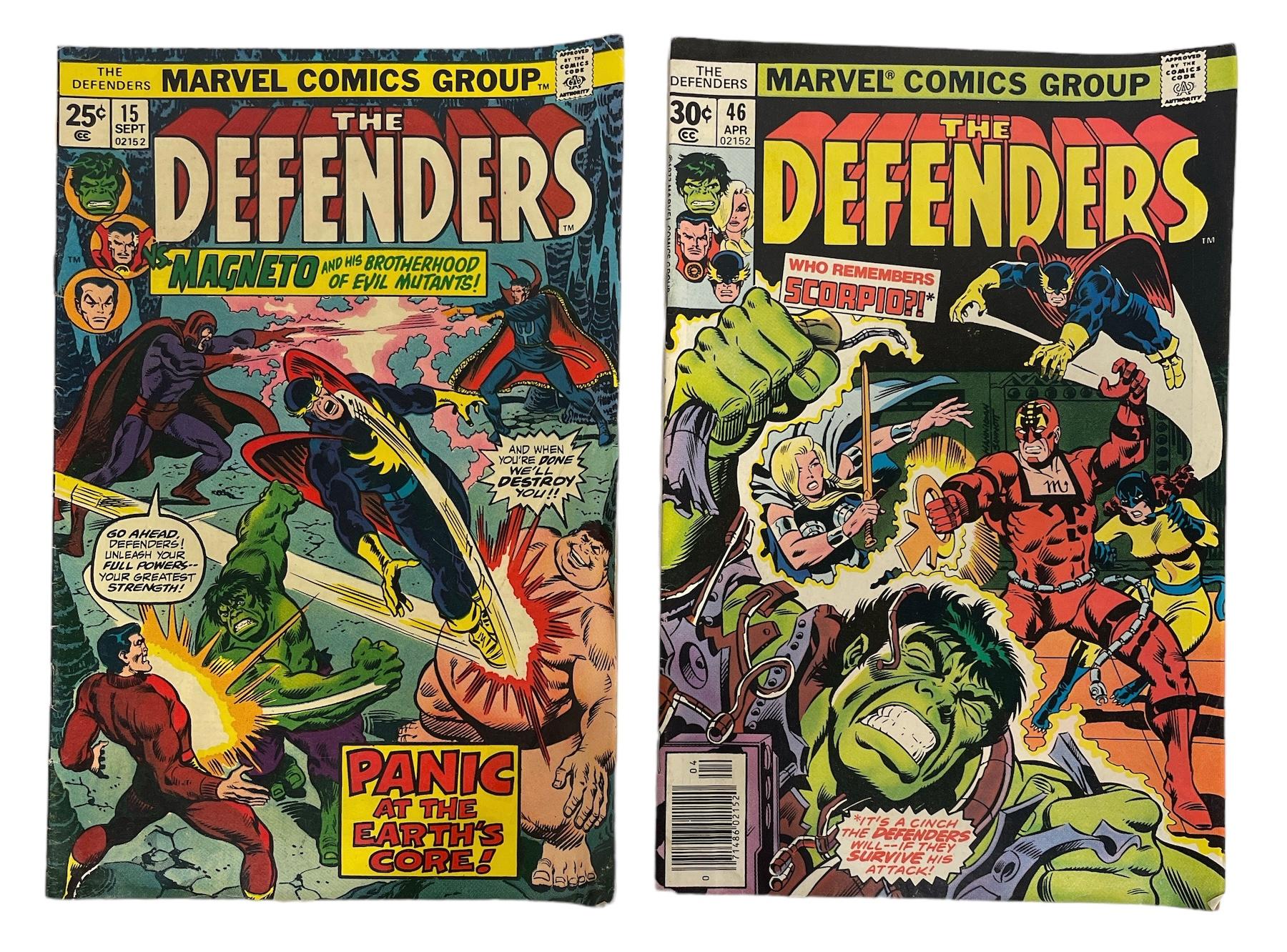 Vintage Marvel Comics - The Defenders Series