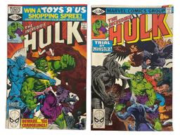 Vintage Marvel Comics - The Incredible Hulk Series