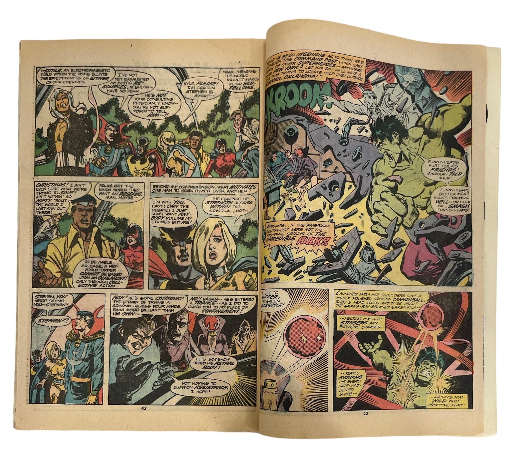 Vintage Marvel Comics - The Defenders Series