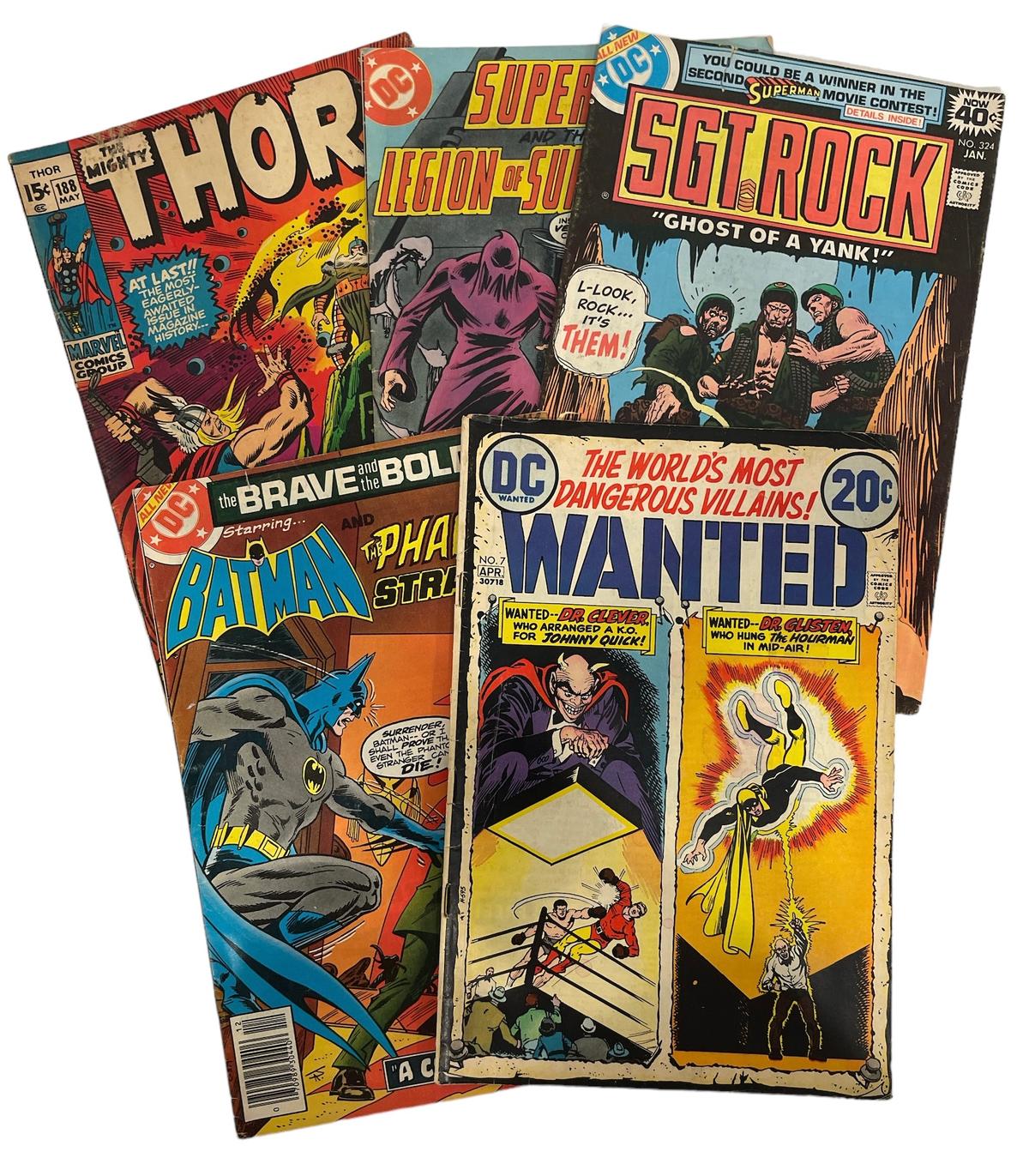 Vintage DC and Marvel Comics - Comic Book Collection