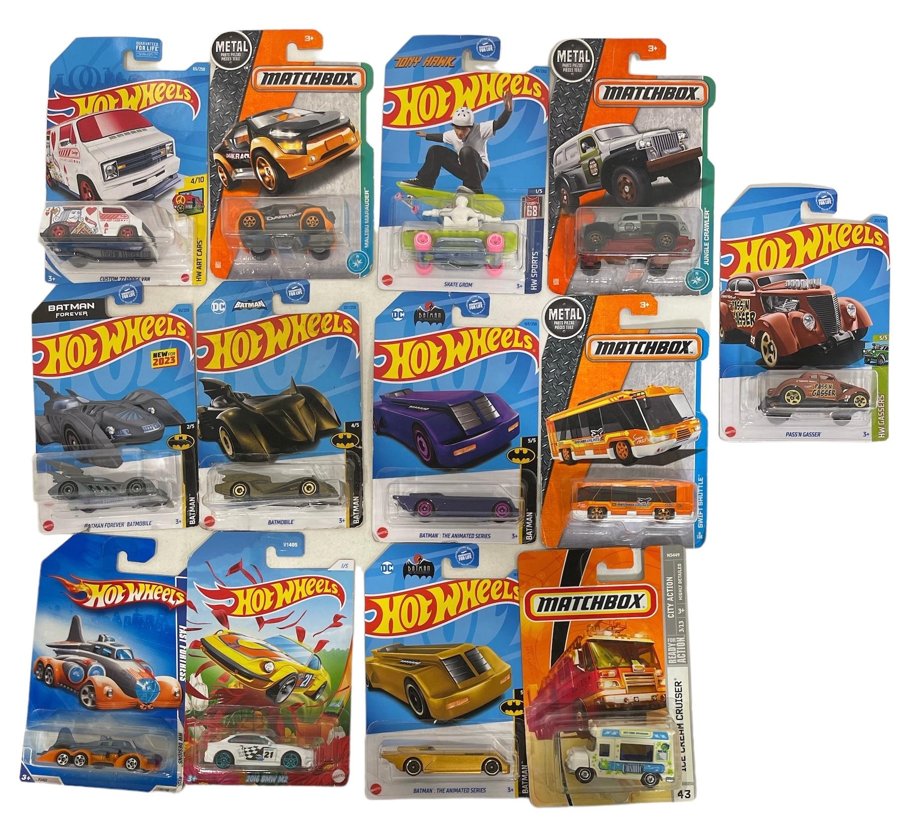 Hot Wheels and Matchbox Toy Car Collection