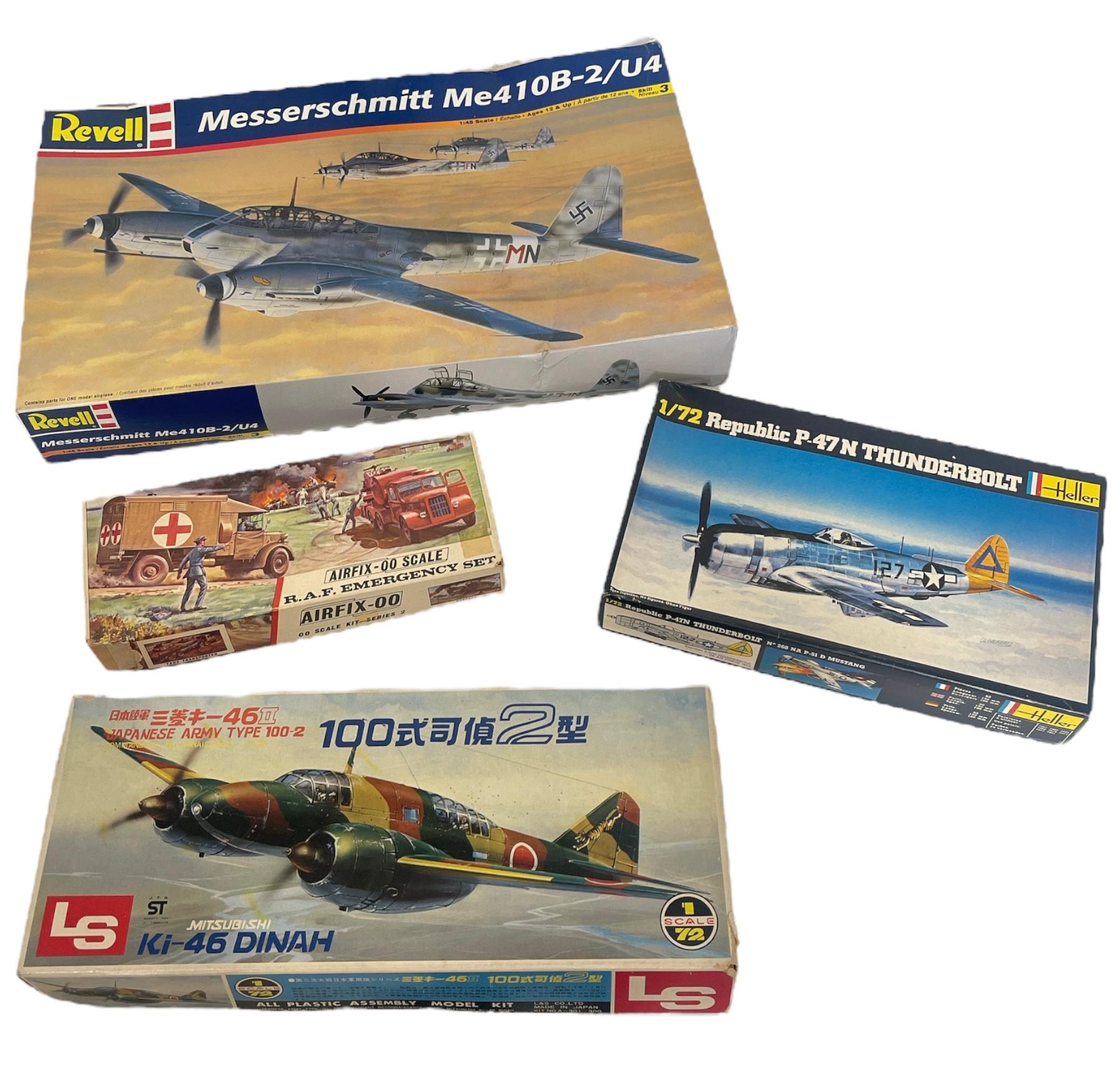 Vintage Aircraft Models and Car Model