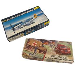 Vintage Aircraft Models and Car Model