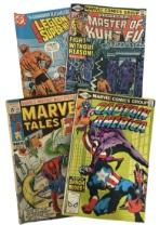 Vintage Marvel and DC Comics