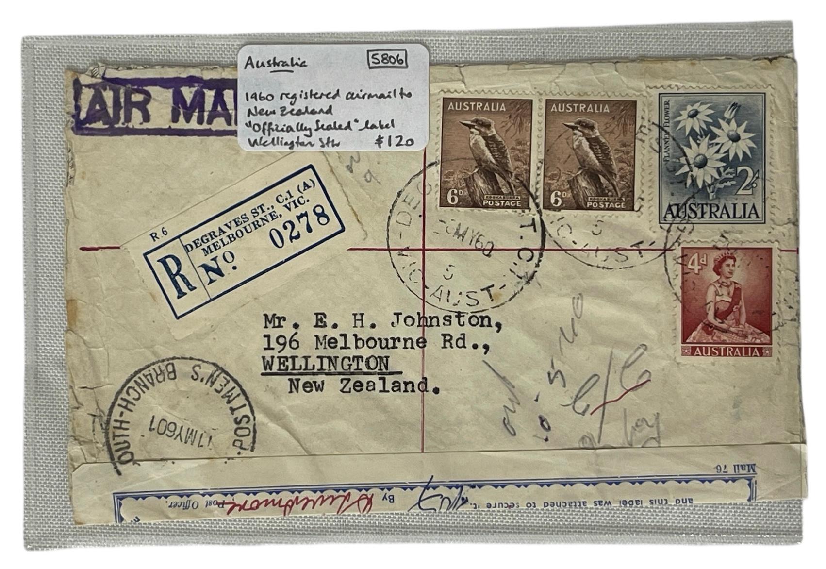 Vintage Stamp and Envelope
