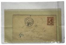 Vintage Stamp and Envelope
