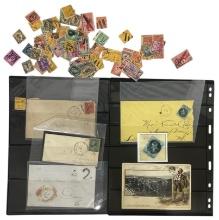 Vintage Stamp and Envelope Collection