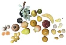 Stone and Marble Fruit Collection