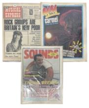 Musical Express Melody Maker and Sounds Newspaper Collection