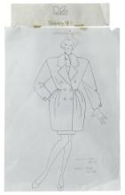 Dior Original Artwork | Fashion Sketch