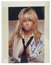 Signed Erotic Adult Photo With COA