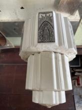 Milk Glass Light Globe