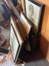 Stack of Paintings & Photos