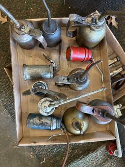Flat of Oil Cans - 11