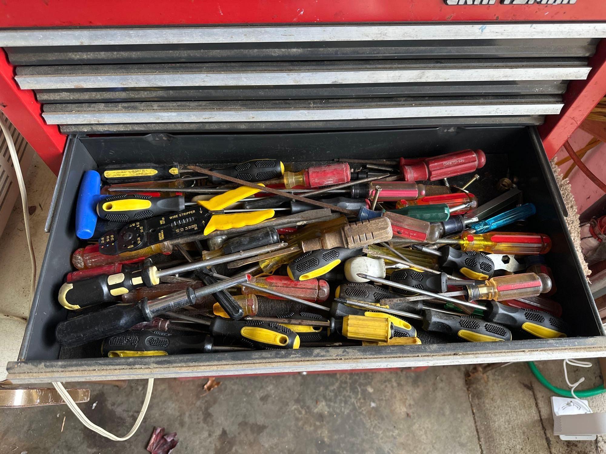 Craftsman Tool Chest FULL of Hand Tools