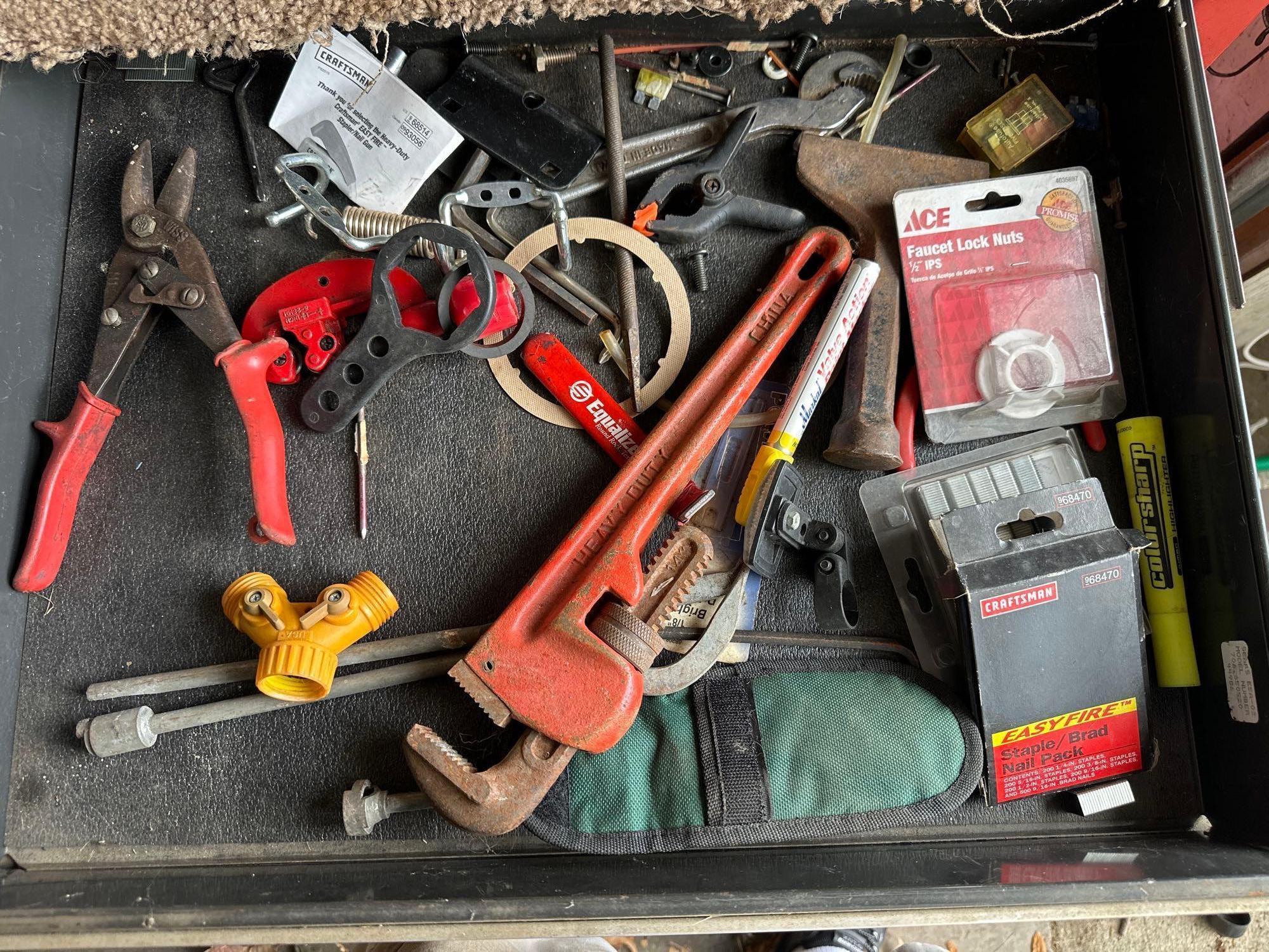 Craftsman Tool Chest FULL of Hand Tools