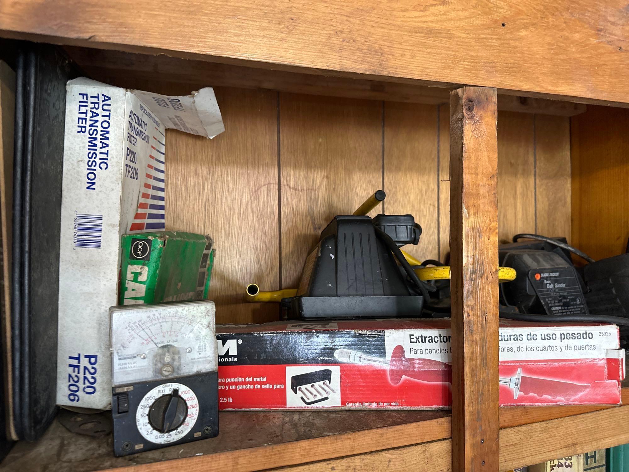 Chilton & Haynes Manuals - Cabinet Contents