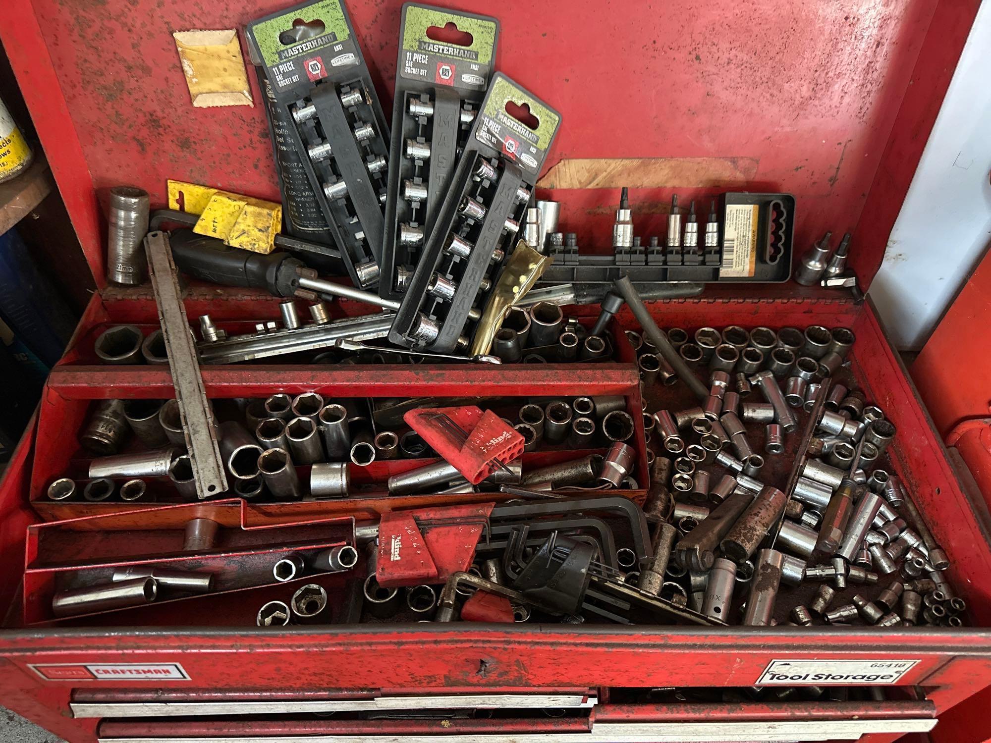 Craftsman Tool Chest FULL of Hand Tools