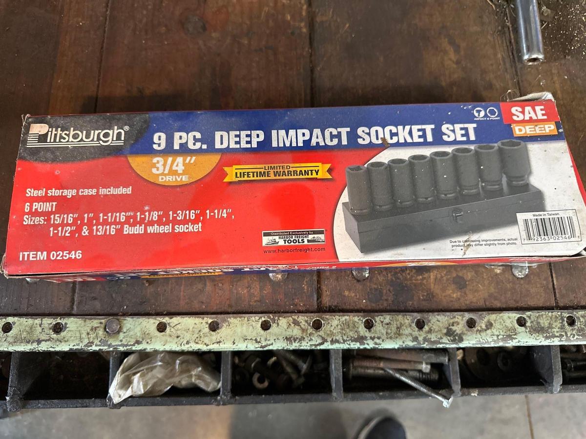 3/4" Drive Impact Sockets - New