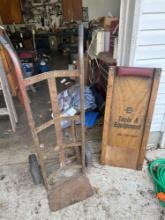 Hand Dolly & Wooden Creeper