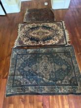 3 Various Area Rugs