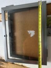 4 Wall Mounted Locking Display Cabinets